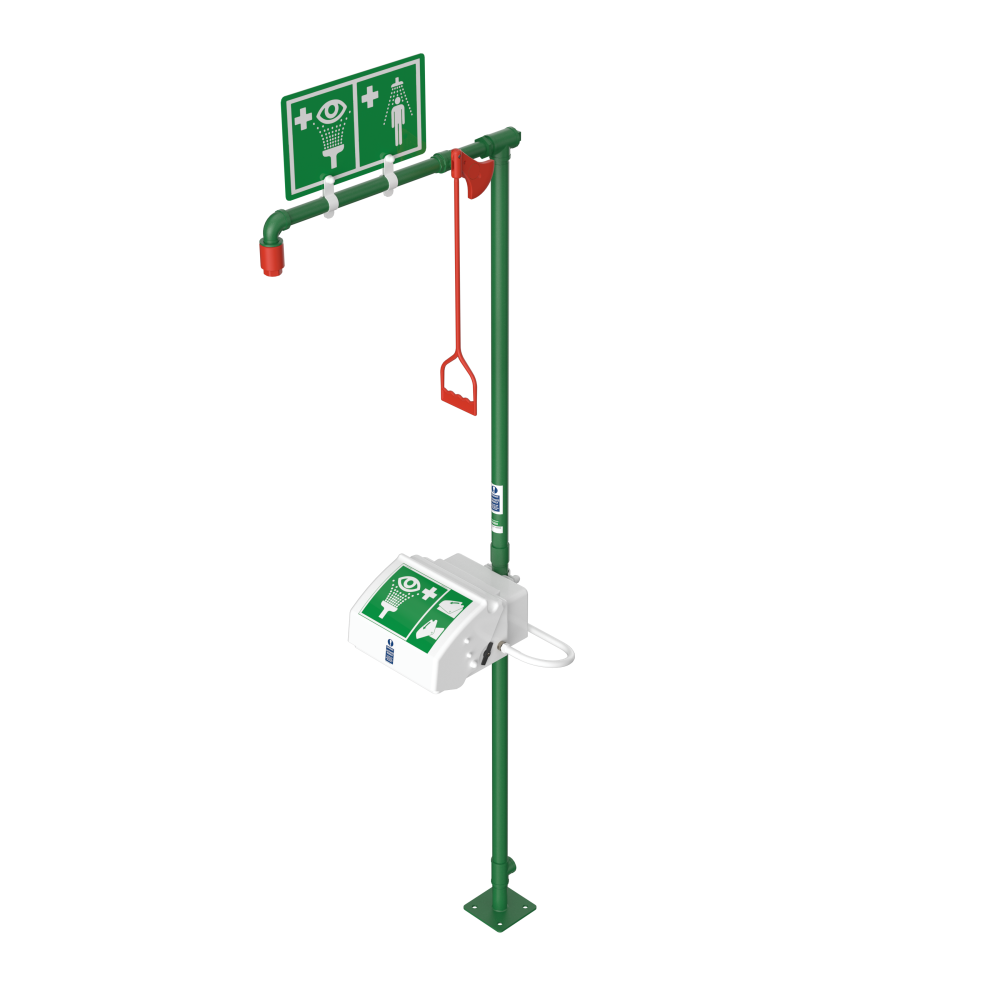 Hughes safety shower