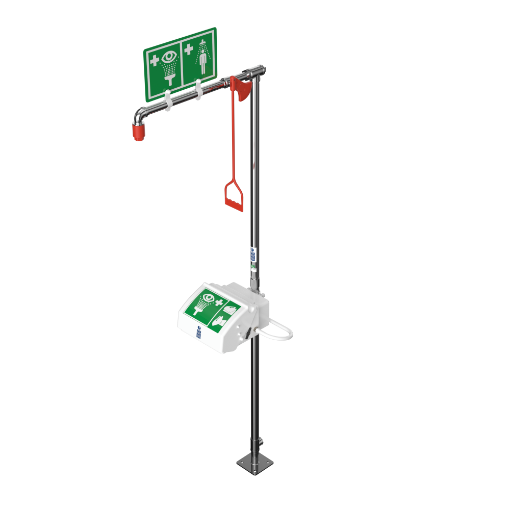 Hughes emergency safety shower