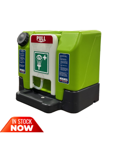 Portable self-contained gravity fed eye wash - 45 litre